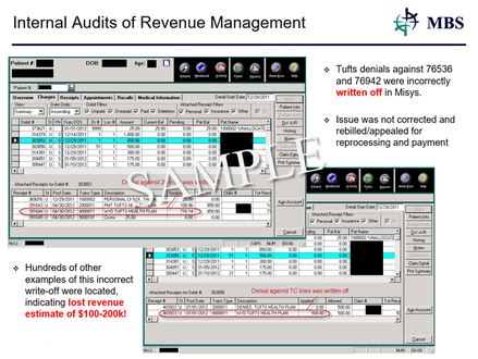 Internal audits of revenue management graphic
